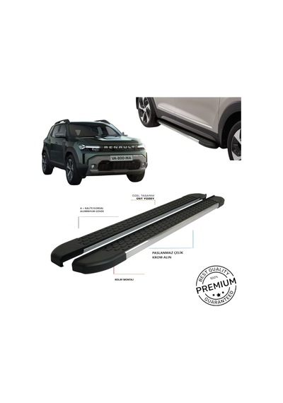 Renault Duster 2024 2025 Araca Özel Yan Basamak Msnvdk