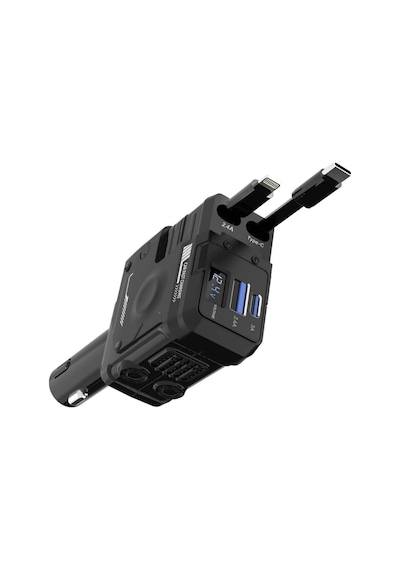 Acl Acc-02 66w Starlight Araç Şarj Cihazı 4in1 Arada Kablo Geri Çekilebilir Type-c Lightning U