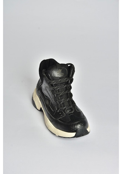 Fox Shoes V312415009 Siyah Bilekli Spor Ayakkabı Sneakers Siyah