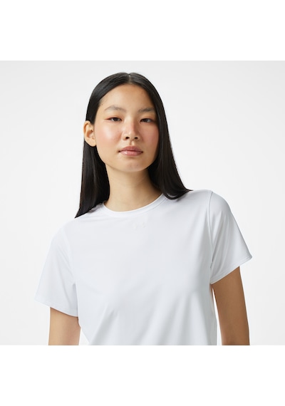 Under Armour Launch Elite Kadın Beyaz T-shirt 1389564