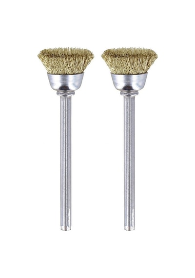 Dremel 536 Dairesel Pirinç Tel Fırça 13 Mm 2'Li Paket