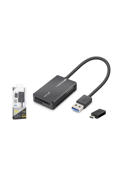Büro Ev Ofis Cihazları İçin Usb Typec3.2 Gen1 Cf Sd Micsd Ms 5gbps Kart Okuyucu