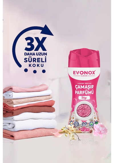 Clean Granül Çamaşır Parfümü & Çamaşır Yumuşatıcı Tokyo 210 Gr Tekli