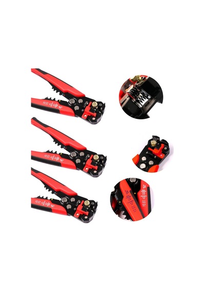 Aee 5 İ 1 Arada Otomatik Kablo Soyucu, Kesici, Kıvırıcı Ve Pabuç Sıkma Pensesi - Automatic Wire Stripper & Crimper 0.2-6 Mm² Ayarlanabilir Soyma Uz Aee 5 İ 1 Arada Otomatik Kablo Soyucu, Kesici, Kıvırıcı Ve Pabuç Sıkma Pensesi - Automatic Wire Stripper & Crimper 0.2-6 Mm² Ayarlanabilir Soyma Uz