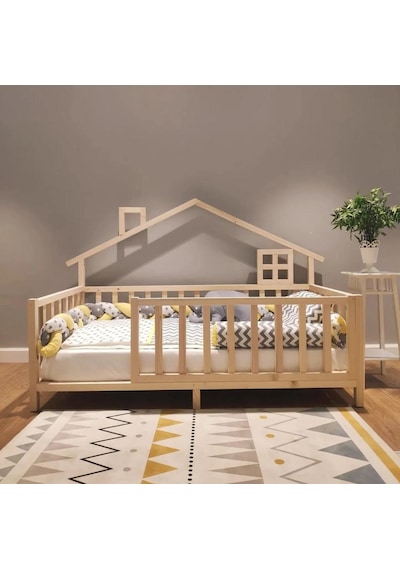 Babykinder Baby Kinder Luxury Montessori Doğal Bebek Ve Çocuk Karyolası