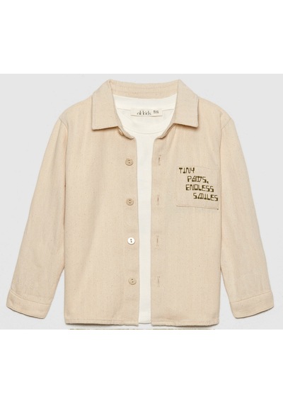 Nk Kids Erkek Bebek Tiny Gömlek 48605 Vizon