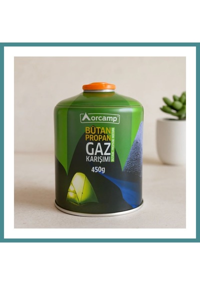 Trendexa Butan Propan Gaz Kartuş 450g Kore Tipi Mac Çok Renkli