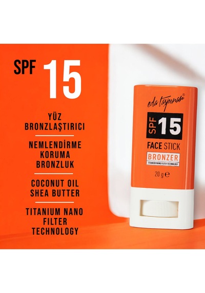 Eda Taşpınar Yüz Bronzlaştırıcı Stick SPF15 20 G