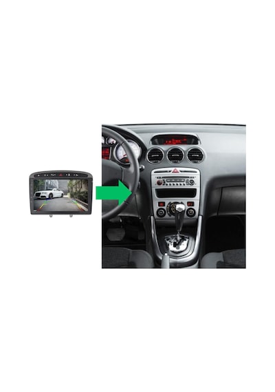 Peugeot 308-408 Android Multimedya Sistemi 2-32 Myway 2008-2013 9"