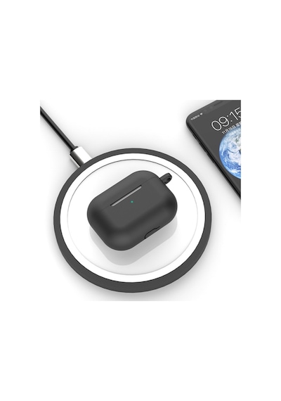 Ally Apple Uyumlu AirPods Pro Ince Slim Silikon Kilif+Anahtarlik 404440307