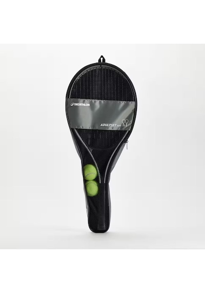Yetişkin Tenis Seti - 2 Raket / 2 Top / 1 Kılıf - Essential