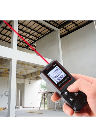 B40 Temel Seviye Lazer Mesafe Ölçer Lazermetre Hobi Ve Hafif İşler İçin