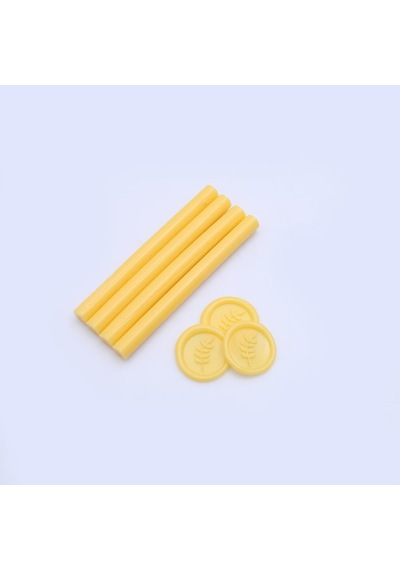 Mühür Mumu Çubuk 11mmx120mm 10 lu Paket Model: 335 DURYAN SARISI