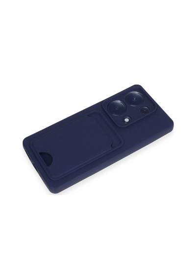 Xiaomi Redmi Note 13 Pro 4g Kılıf Kelvin Kartvizitli Silikon Lacivert