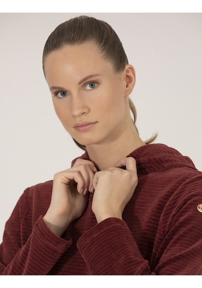 Pierre Cardin Kadın Bordo Sweatshirt 50254073-vr014 Bordo