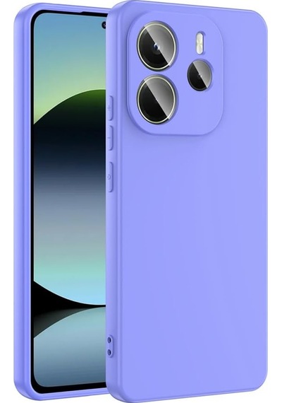 Nettech Xiaomi Redmi Note 14 Uyumlu Nano Arka Koruma Kılıf - Açık Mavi Açık Mavi