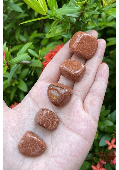 Kahverengi Yıldız Taşı Kütle 5 Adetli