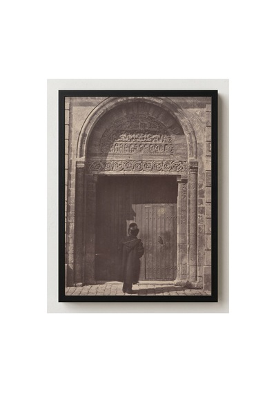 Klasik Sanat Bisson Bourges Aziz Ursinus Portali Çerçevesiz Poster 21x30 Cm A4 Tablo Klasik Sanat