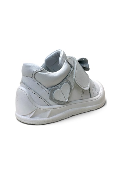 Tuğba Ortopedi 311 Kız Bebek Deri İlk Adım Sneaker Beyaz
