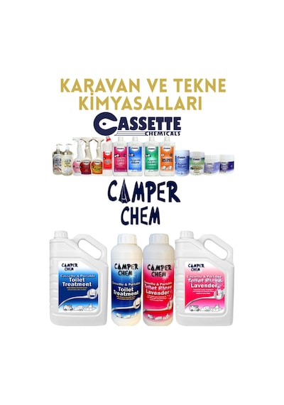 Camper Chem Karavan Tuvalet Kimyasalı Atık Parçalayıcı Koku Giderici 1lt
