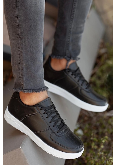 Liger Unisex Sneaker Ayakkabı -  Siyah - Beyaz