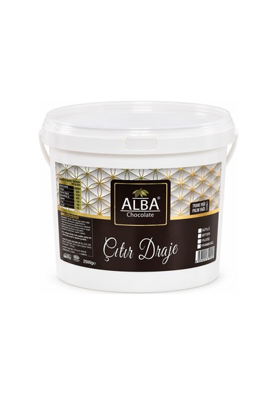 Alba Bronz Çıtır Draje 2,5 Kg Pasta Ve Tatlı Süsleme Drajesi