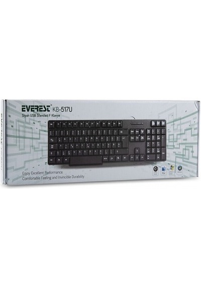 Everest Kb-517u F Standart Klavye Usb S