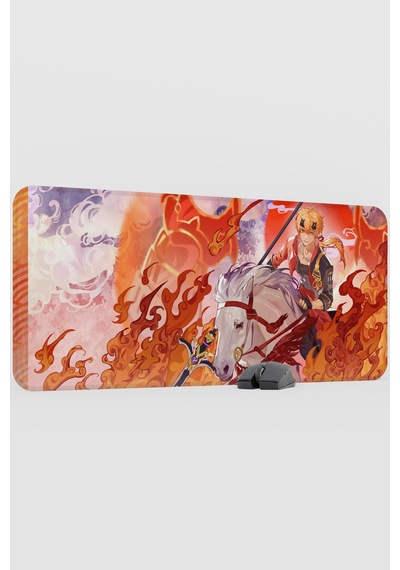 Thoma Genshin Impact Anime Oyuncu V3 - 90x40 Xxl Gaming Mouse Pad Fare Altlığı