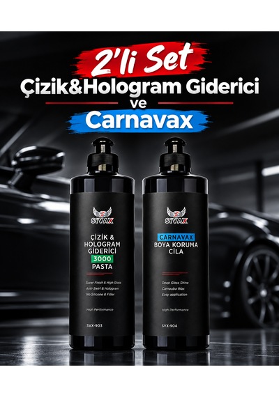 Hare & Hologram Giderici Ve Carnavax 2 Li Set