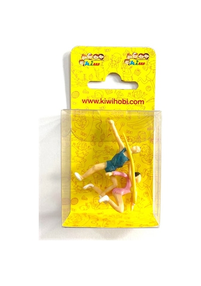 Kiwi Maket Sporcu Figürü Çift 1/42 4cm - 2 Paket