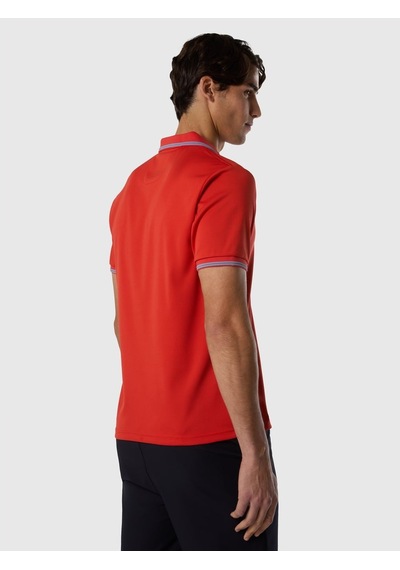 North Sails Kısa Kollu Erkek Polo Yaka T-shirt-33496 Kırmızı