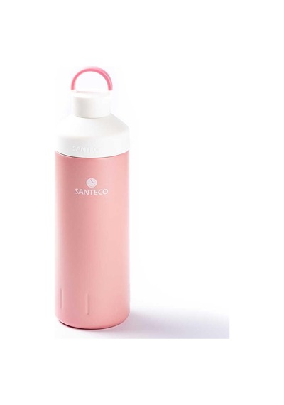 Tantitoni Pembe Paslanmaz Çelik Su Şişesi 590ml
