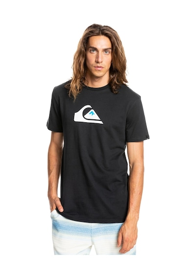 Quiksilver Comp Logo SS Erkek T-Shirt-23050 Siyah