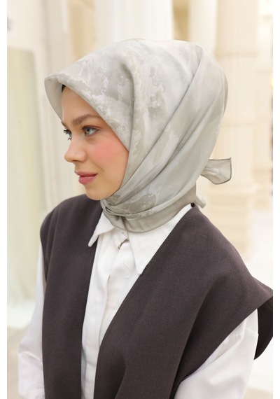 Silk Home Shiny Eşarp 75002-46 Yeşil Bej, Bej