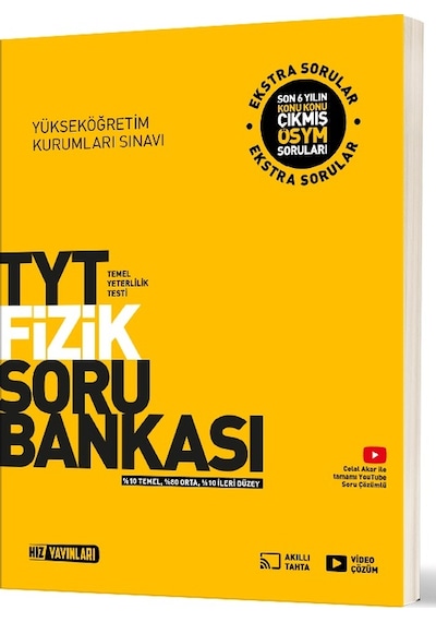 Hız 2025 Tyt Fizik Soru Bankası