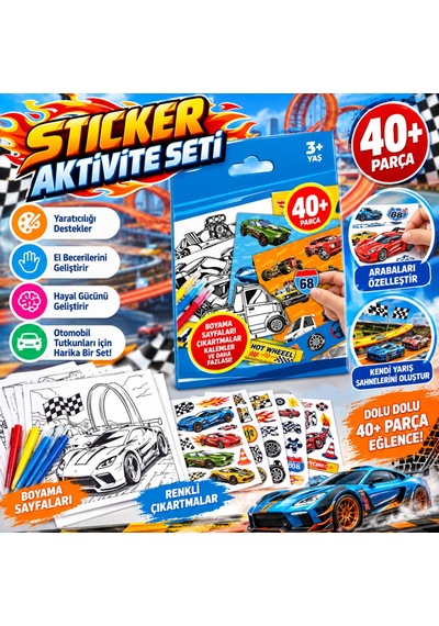 Sticker Aktivite Seti