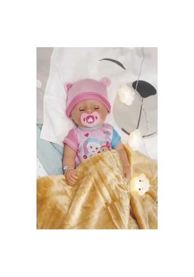 Baby-born Etkileşimli Emma 8 Fonksiyonlu Su İçen Ağlayan Altını Islatan Bezli 43 Cm Oyuncak Bebek