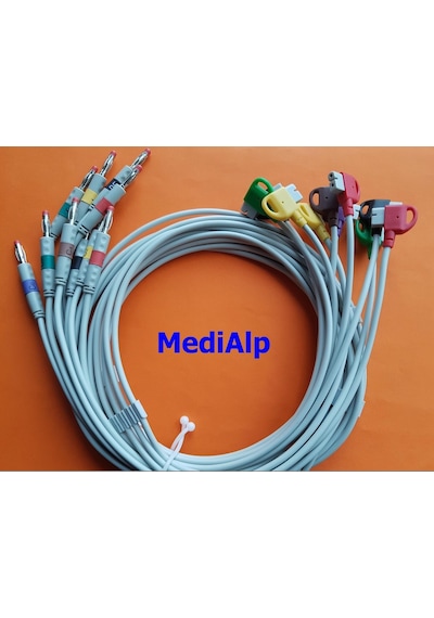 Philips Trim 2 Ii Page Writer Ekg Kablosu 10Lu Lead