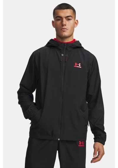 Under Armour Tech Sport Woven Jkt Erkek Ceket Siyah