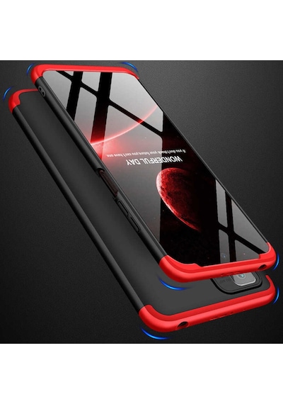 Xiaomi Redmi 10 10 2022 Kılıf Lens Tam Korumalı Gkk Sert Kapak