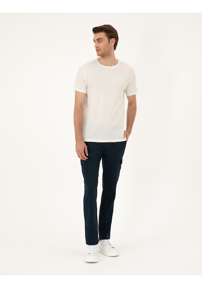Pierre Cardin Erkek Lacivert Pantolon Kanvas-chino 50285536-vr033 Lacivert