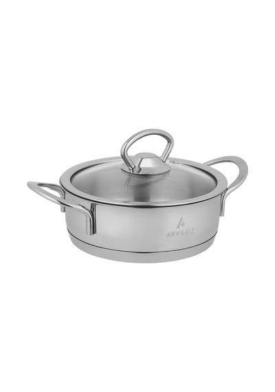 Aryıldız Petit 4 Parça Çelik Sahan Seti 14-16 Cm Çok Renkli