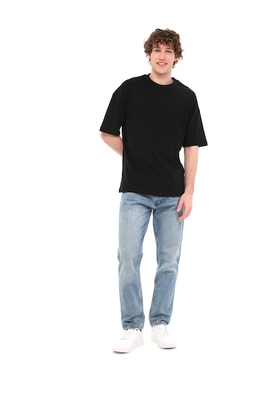 Lumberjack Mb Ros 11hs113 5fx Siyah Erkek Kısa Kol T-shirt Siyah