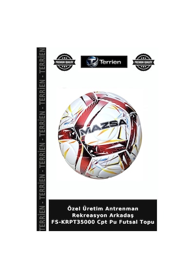Özel Üretim Antrenman Rekreasyon Arkadaş Fs-krpt35000 Cpt Pu Futsal Topu Çok Renkli