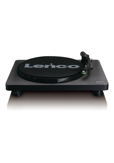 Lenco L-30Bk Ahşap Usbli Mp3E Kayıt Özellikli Pikap Plak Çalar
