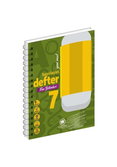 7.sınıf Fen Bilimleri Hazırlayan Defter Çanta Yayınları