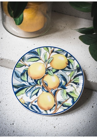 The Mia Odore Di Limone Pasta Tabağı 6lı Set 19 Cm Odl0002