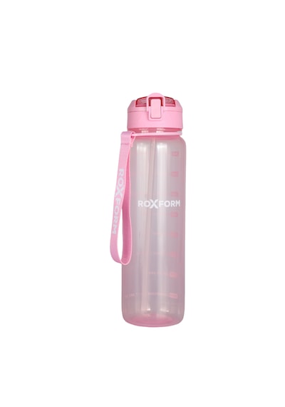 Roxform Suluk Matara 1100 Ml, Premium Pp Malzeme, Sağlıklı Bpa & Bps İçermez, Kılıflı, Çift Kapaklı, Koku Yapmaz, Sızdırmaz Ve Dayanıklı, Pembe Pembe