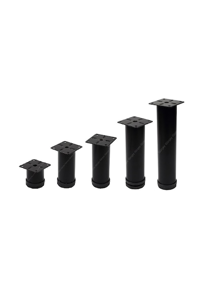 Metal Mobilya Ayağı 42mm Siyah