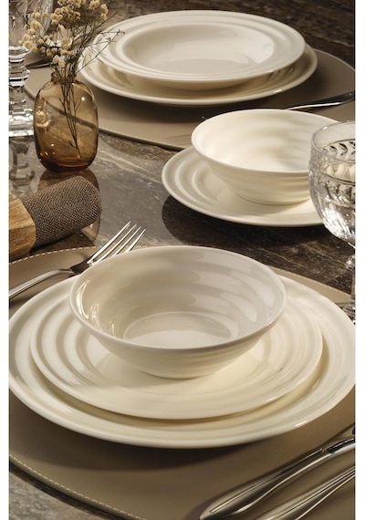 kutahya porselen new tuvana 24 parca 6 kisilik yemek seti 4625531